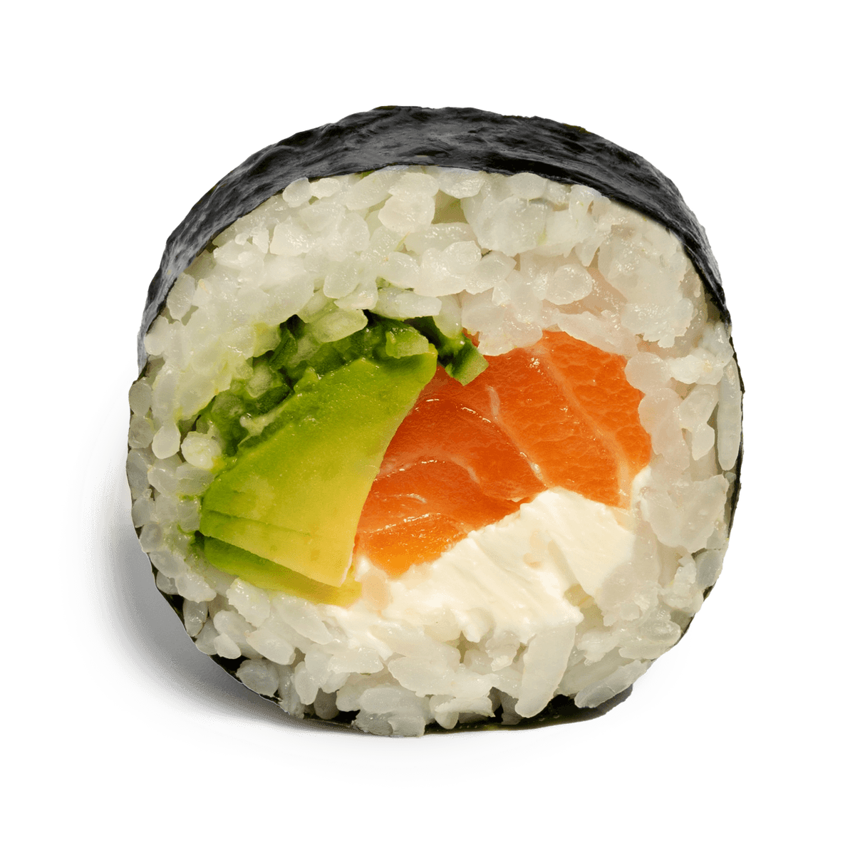 Futomaki z łososiem