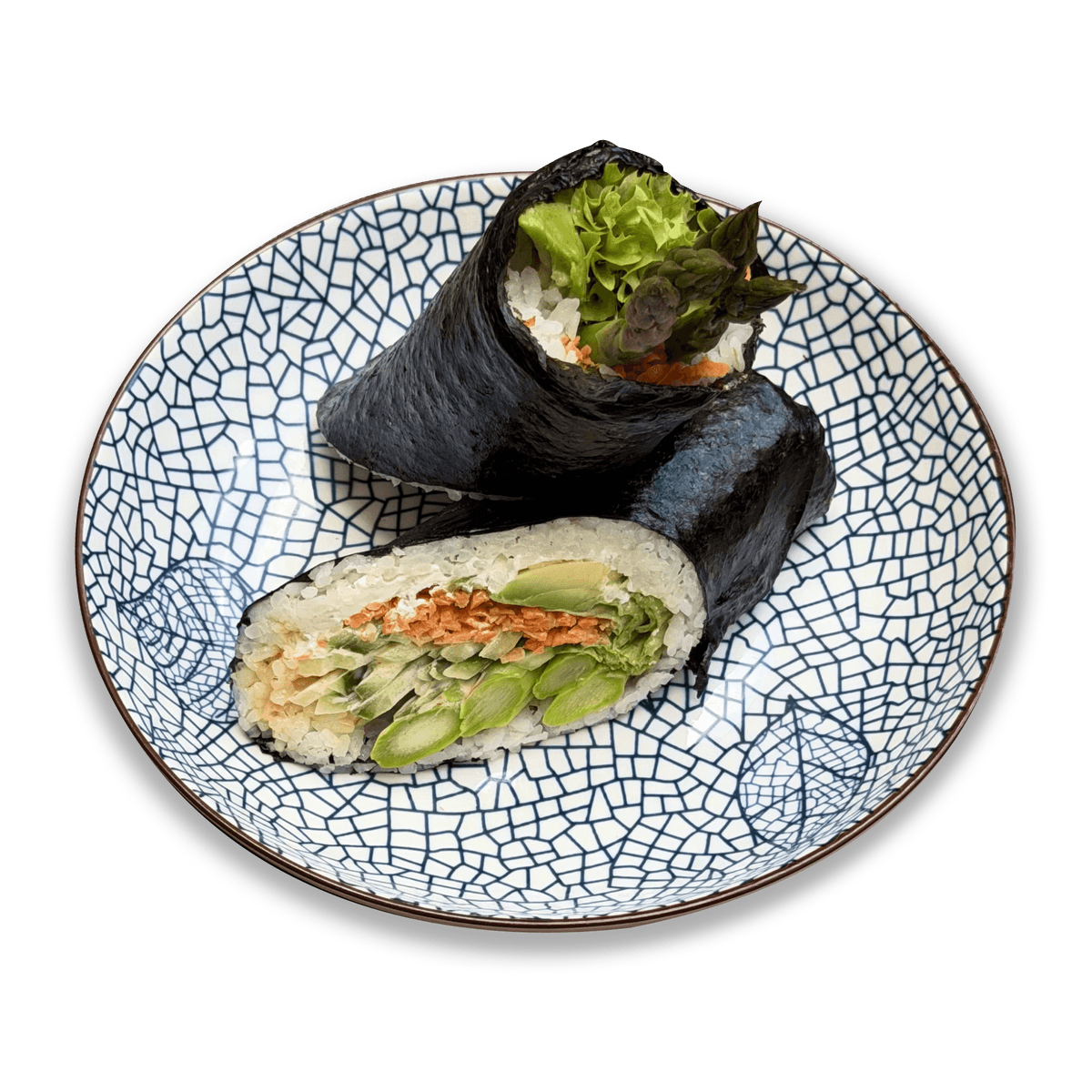 Wrap z szparagami